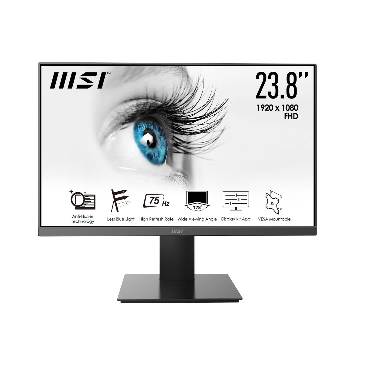 Desktop Monitor LCD Pro Mp241x - 24in - 1920 X 1080 Fhd - 75hz 5ms - Black