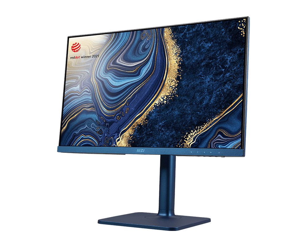 Desktop Monitor LCD Modern Md241p - 24in - 1920 X 1080 - IPS Antiglare - Ultramarine Blue