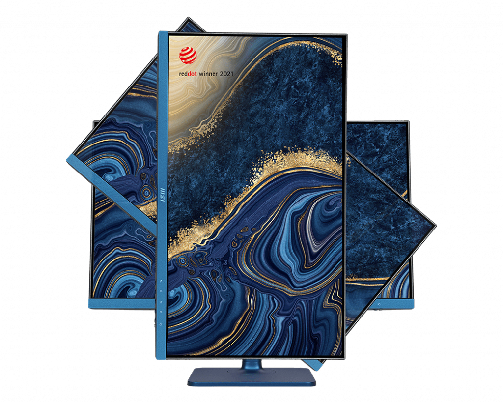 Desktop Monitor LCD Modern Md241p - 24in - 1920 X 1080 - IPS Antiglare - Ultramarine Blue