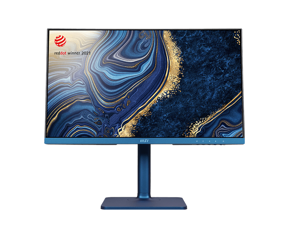 Desktop Monitor LCD Modern Md241p - 24in - 1920 X 1080 - IPS Antiglare - Ultramarine Blue