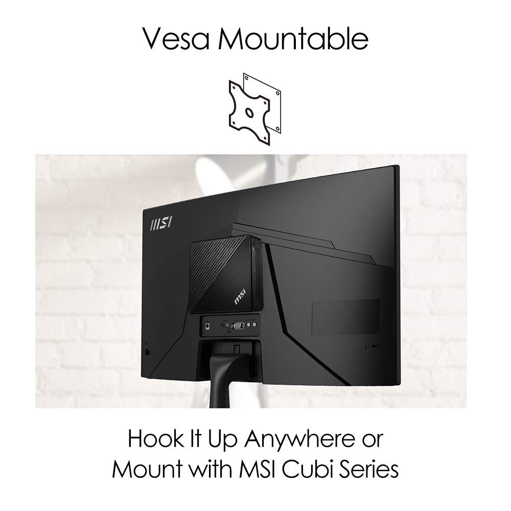 Desktop Monitor - Pro Mp242c - 24in - Non Touch 75hz 5ms - With Speaker