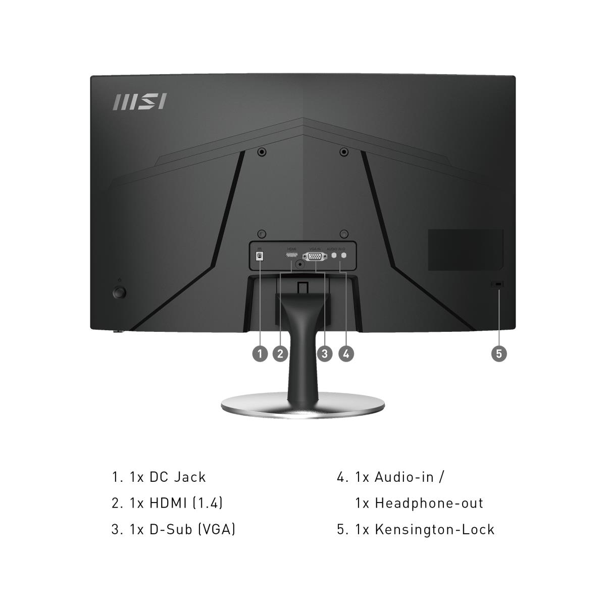 Desktop Monitor - Pro Mp242c - 24in - Non Touch 75hz 5ms - With Speaker