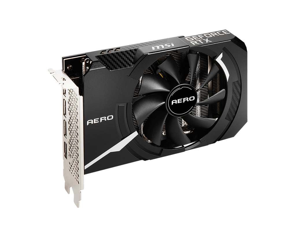 Graphics Card GeForce 3060 Aero Itx 12g Oc DisplayPort X 3 Hdmi X 1
