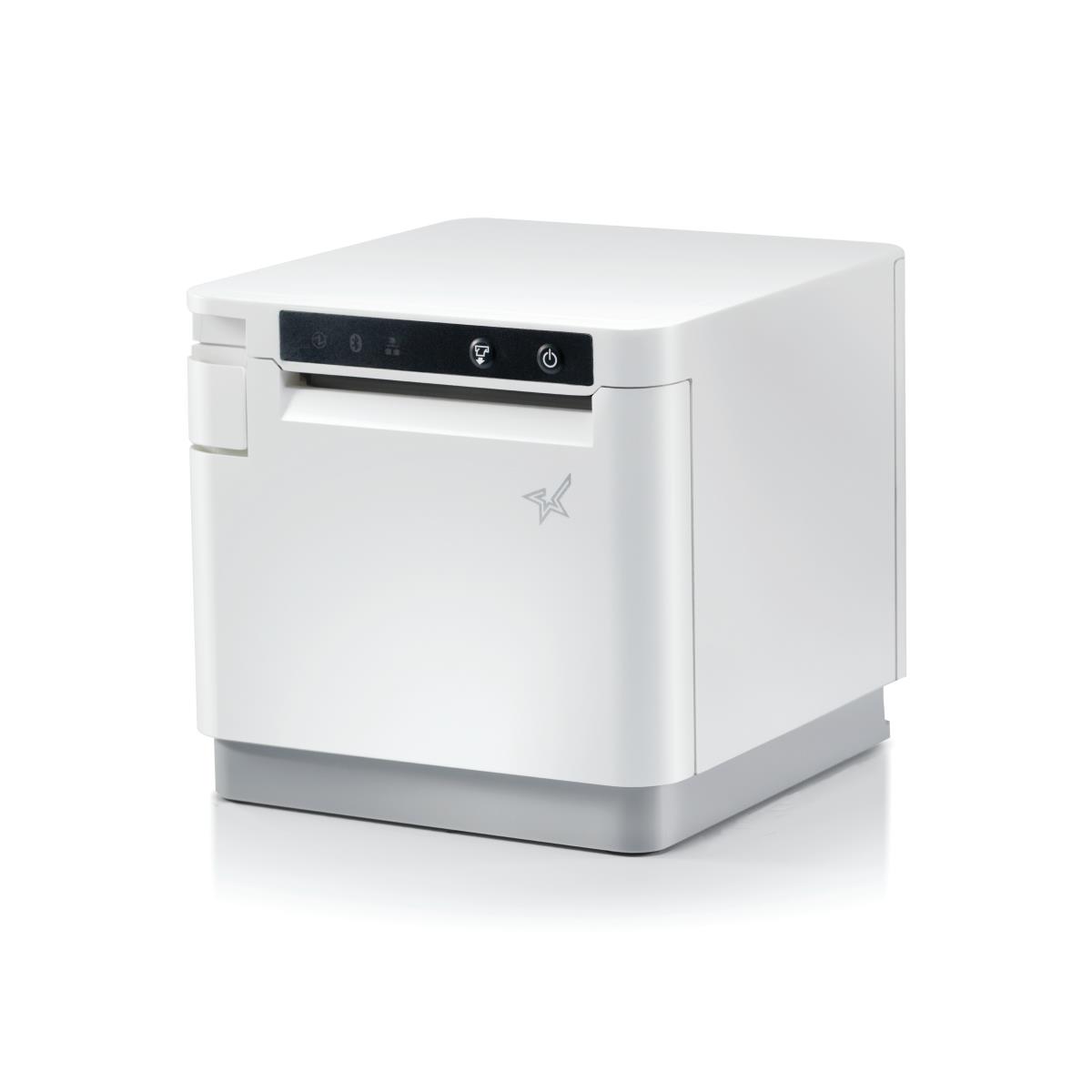 MCP31CI WT E+U - receipt printer - Thermal - 80mm - LAN / USB-C / CloudPRNT / 2x USB - 400mm/second print speed - White