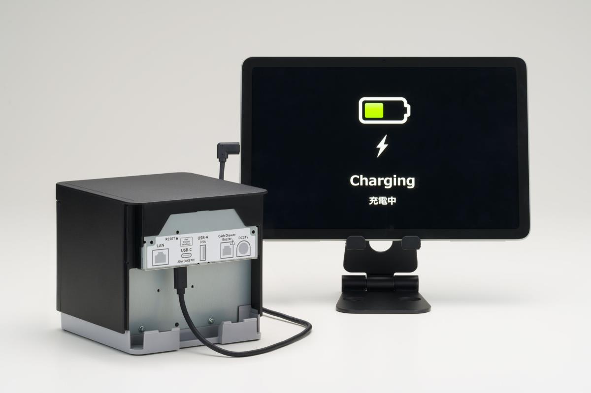 MCP31CI BK E+U - receipt printer - Thermal - 80mm - LAN / USB-C / CloudPRNT / 2x USB - 400mm/second print speed - Black