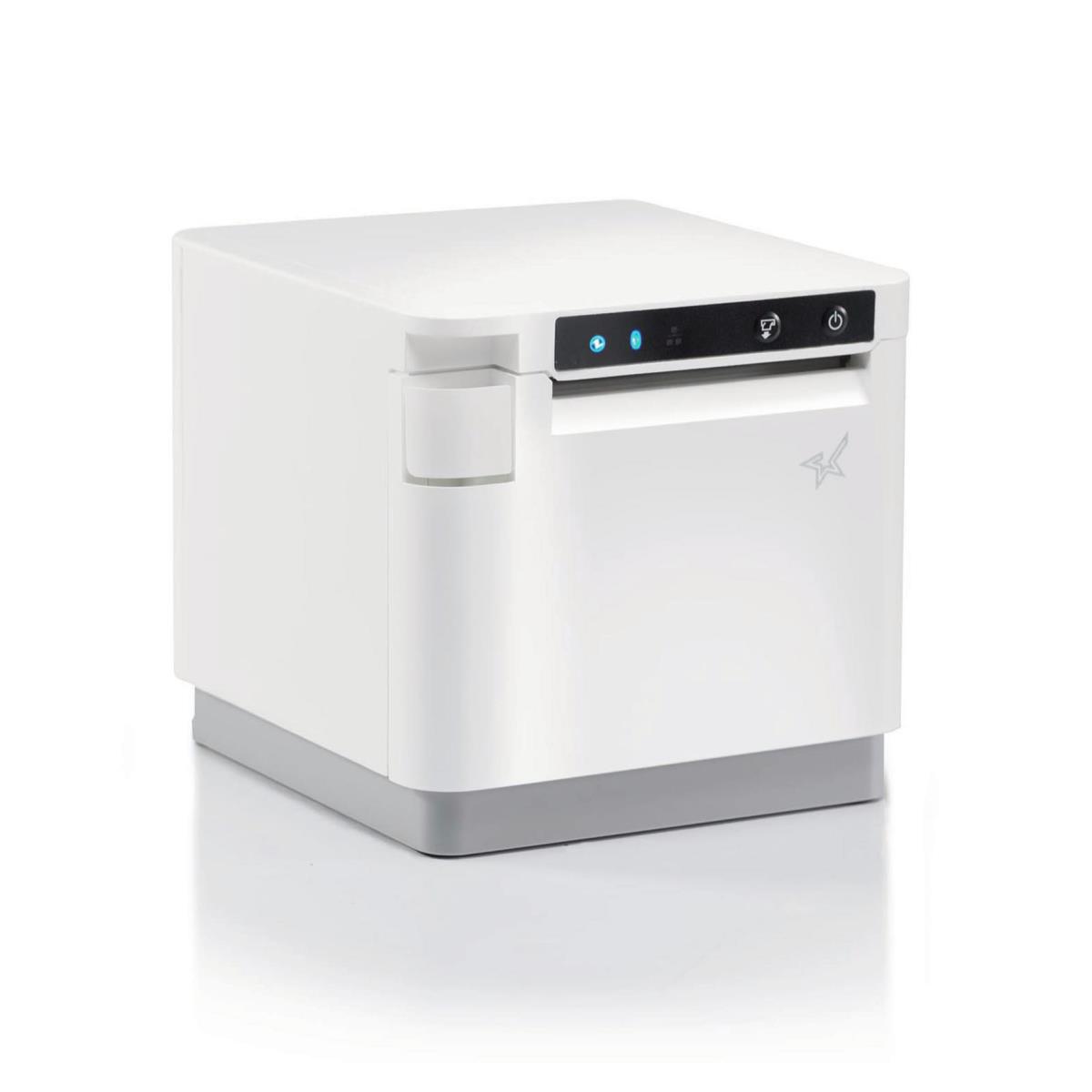 MCP31CBI WT - receipt printer - Thermal - 80mm - LAN / USB-C / CloudPRNT / 2x USB / Bluetooth - 400mm/second print speed - White