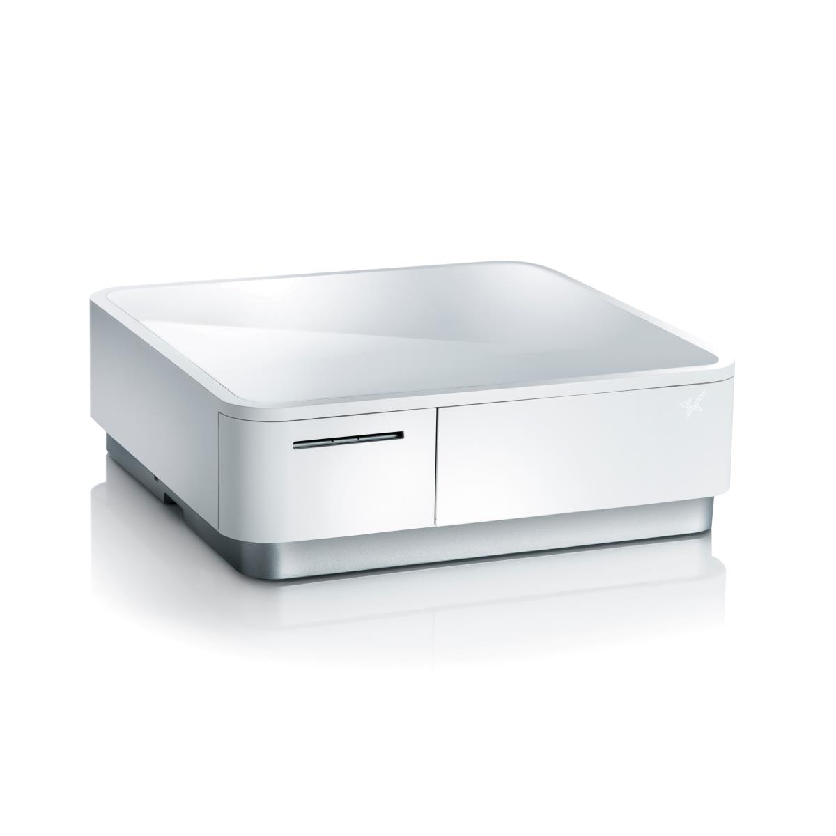 mPOP10CBI WHT E+U - receipt printer - Thermal - 58mm - Bluetooth / USB-C / USB-B / 3x 0.5A USB-A - Autocutter, White Case