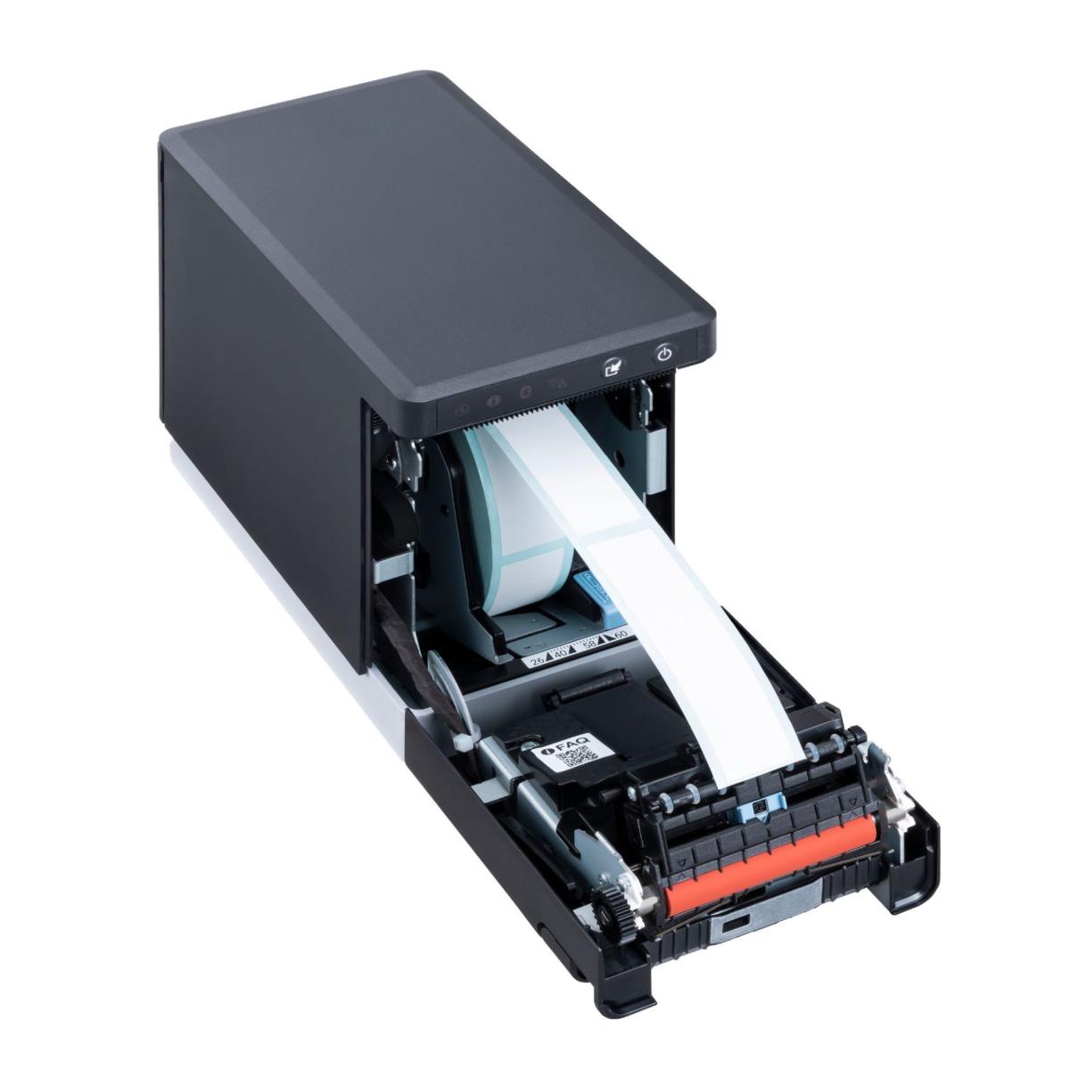 MCL21CWBI LBL Black EU+UK - Label Printer - Thermal - 58mm - WLAN / USB-C / Bluetooth / Ethernet / SteadyLAN / CloudPRNT / Peripheral Hub