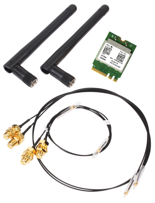 WLAN-kit M.2 / 802.11ac+BT for SH110R4/XH110(V)/ DH110