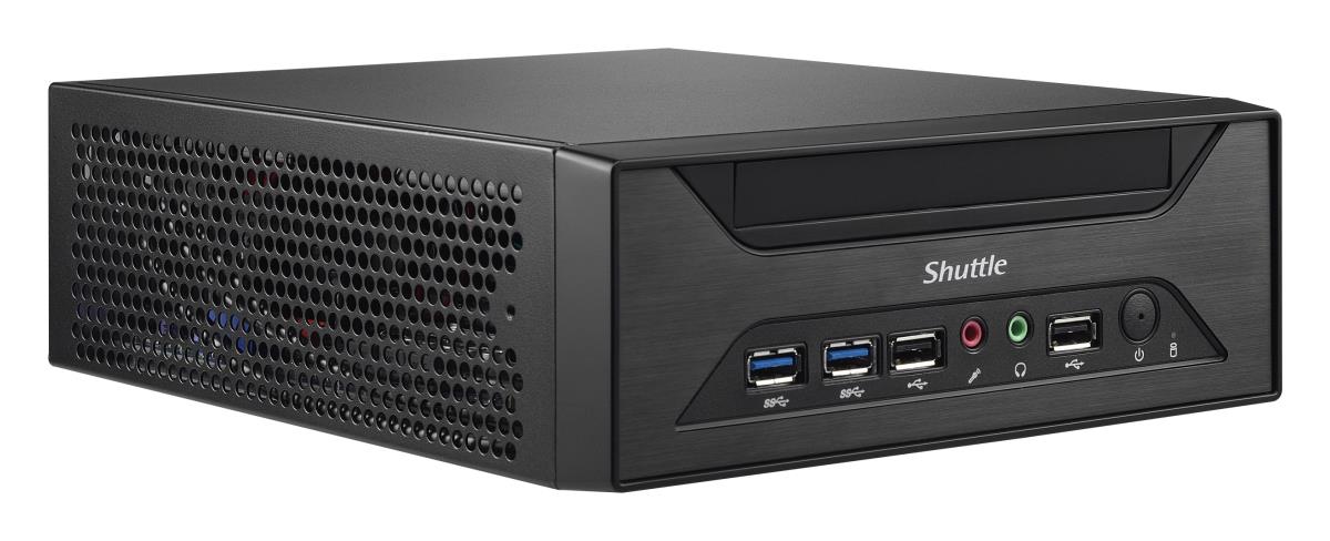 Barebone H310R - 2x LAN - 2x COM - HDMI 2.0 - DP VGA with drive doors