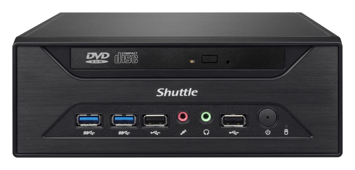 Barebone H310R - 2x LAN - 2x COM - HDMI 2.0 - DP VGA with drive doors