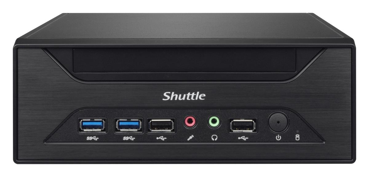 Barebone H310R - 2x LAN - 2x COM - HDMI 2.0 - DP VGA with drive doors