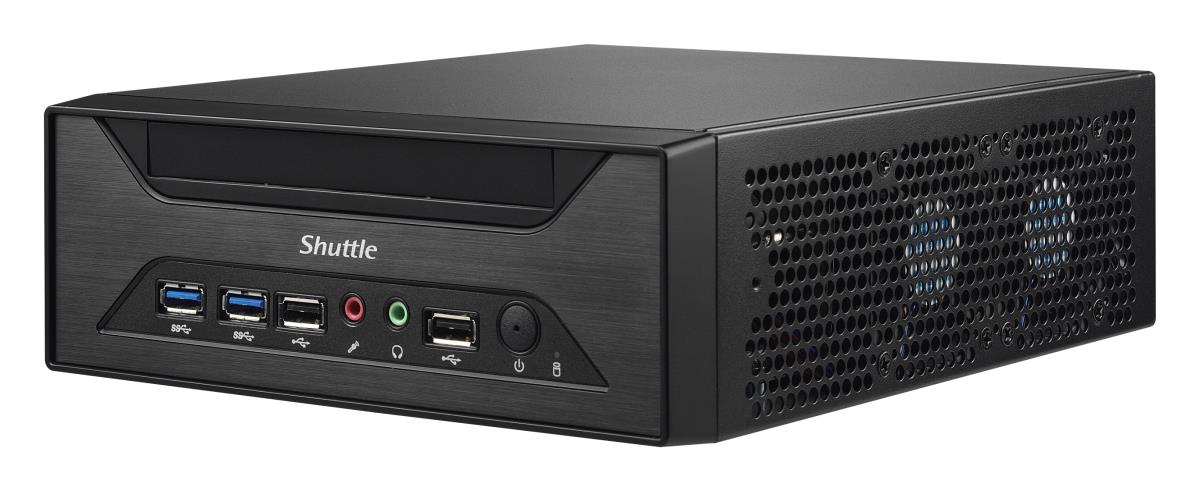 Barebone H310R - 2x LAN - 2x COM - HDMI 2.0 - DP VGA with drive doors