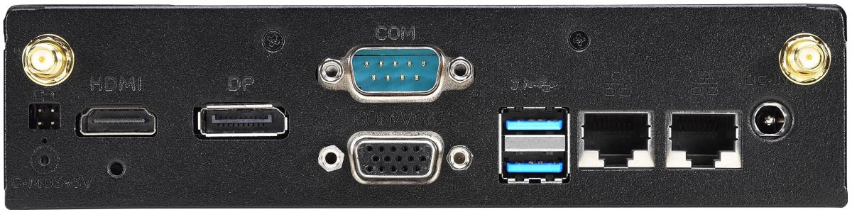 Barebone XPC slim DS10U - Celeron 4205U - 2x 260-pin SO-DIMM - Supports max 2x 16GB Ram - M.2 2280 + 2.5in