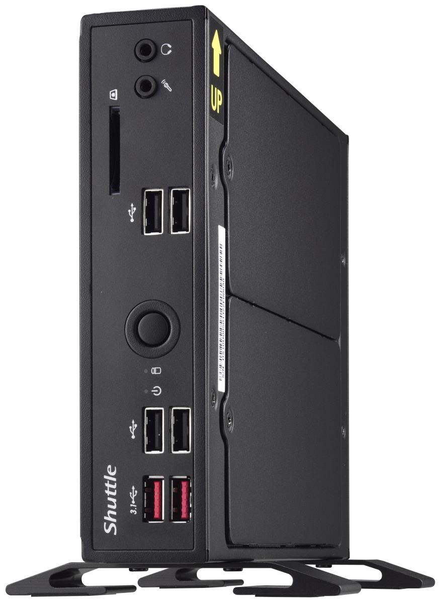 Barebone XPC slim DS10U5 - i5 8265U - 2x 260-pin SO-DIMM - Supports max 2x 16GB Ram - M.2 2280 + 2.5in