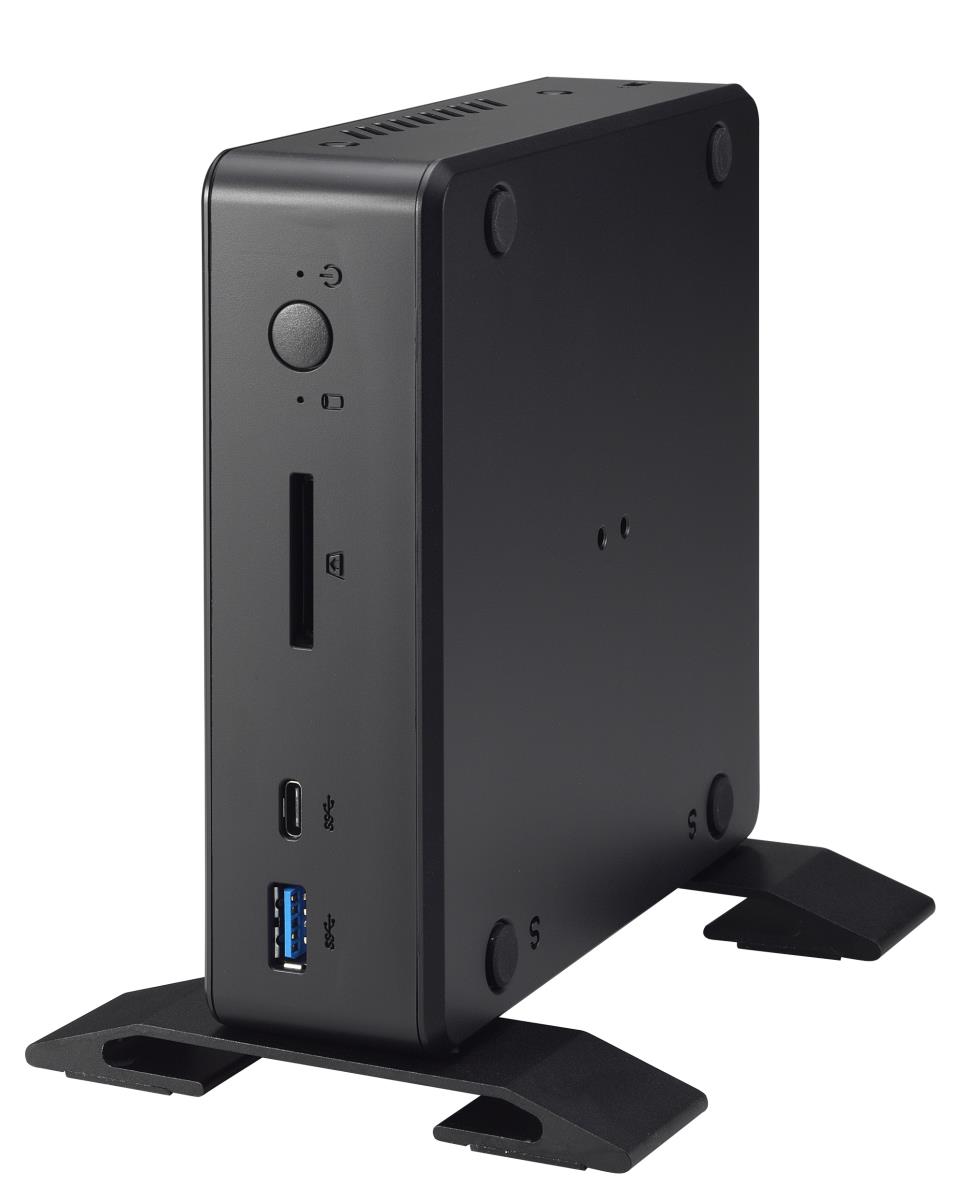 XPC slim NC10U3 - i3 8145U - max 32GB DDR4 - Black