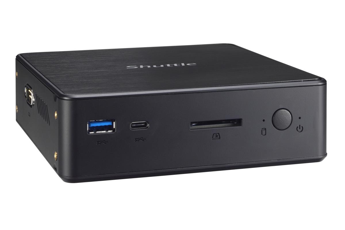 XPC slim NC10U7 - i7 8565U - max 32GB DDR4 - Black