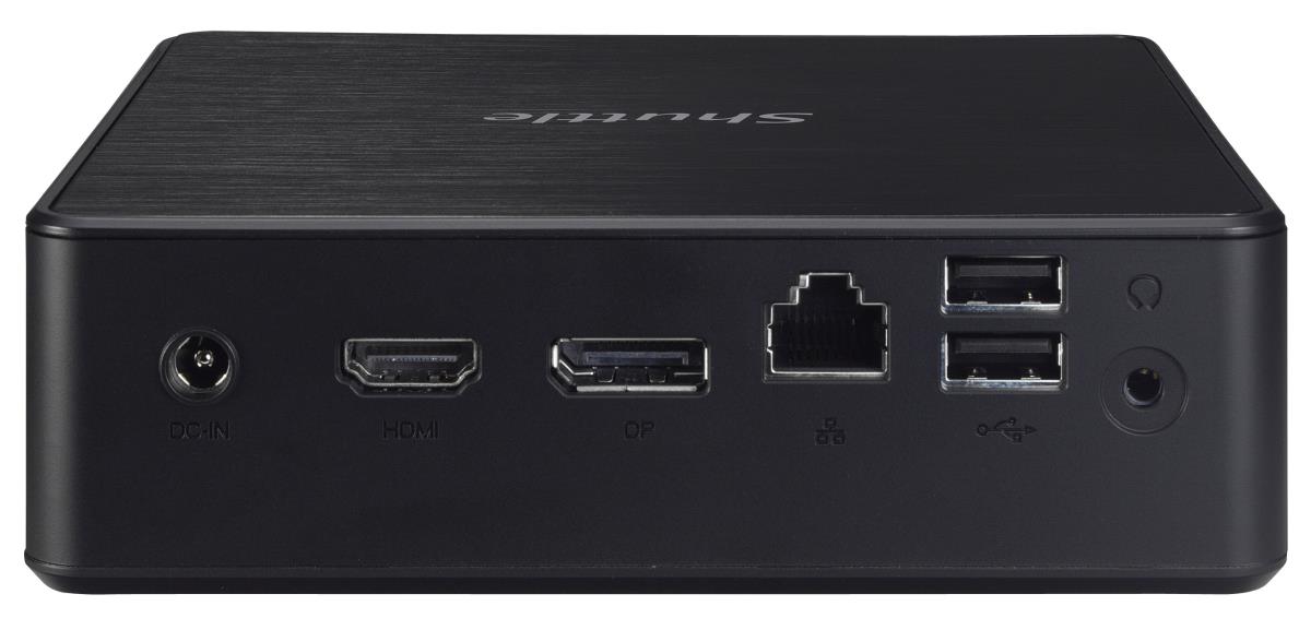 XPC slim NC10U7 - i7 8565U - max 32GB DDR4 - Black