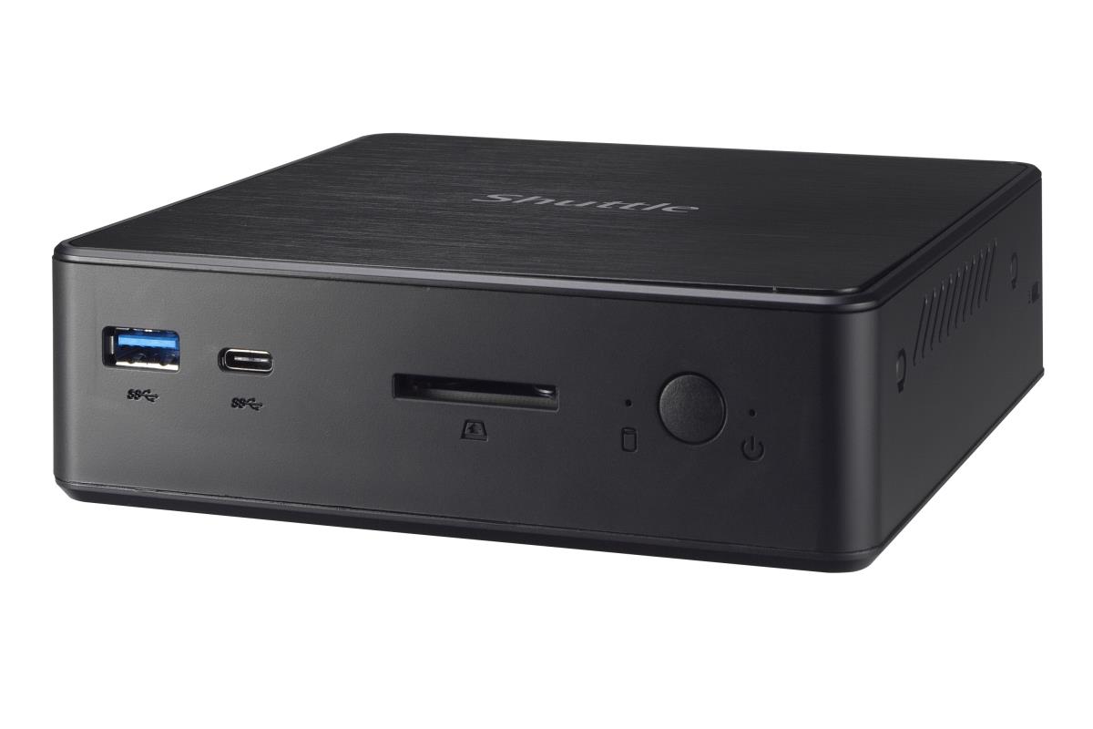 XPC slim NC10U7 - i7 8565U - max 32GB DDR4 - Black
