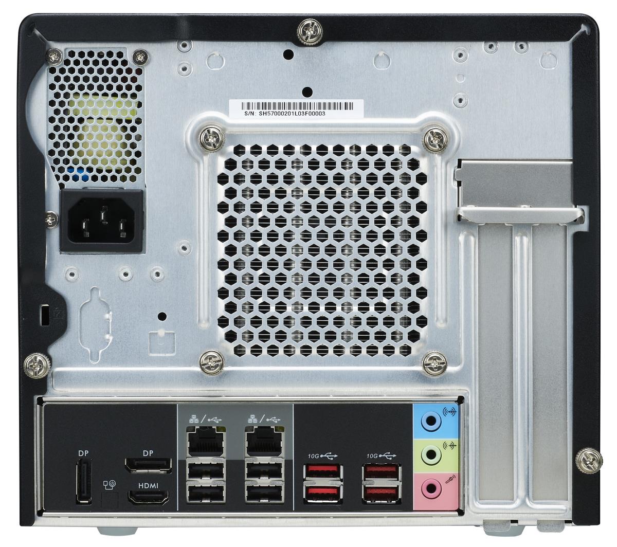 Barebone SH570R6 - LGA1200 - 4x DDR4 3200 - M.2 2280 M.2 2230 - 80 Plus 300W