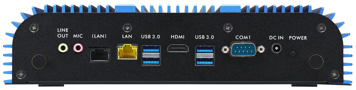 Box-PC Industrial System BPCWL02-i5WA - i5 8365UE - 8GB Ram - 250GB SSD -  Win10 IoT Ent - Blue