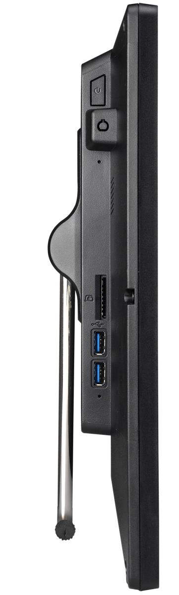 XPC all-in-one P92U3 - 19.5in Touch - i3 10110U - 2x DDR4 SO-DIMM (max 2x 32GB) - M.2-2280 SSD / 2.5in SATA - HDMI VGA - Black