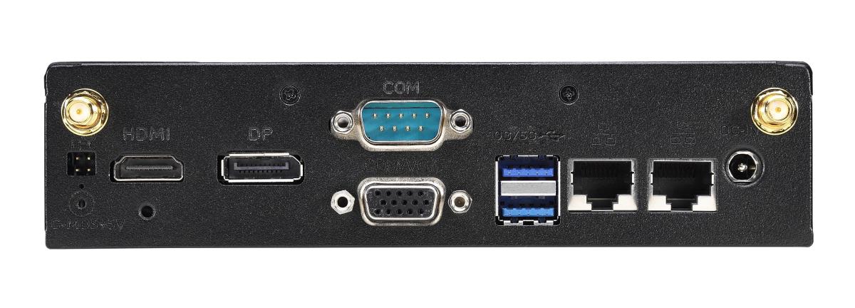 XPC slim (fanless) DS20U - Celeron 5205U - fanless - HDMI 2.0a DP VGA COM