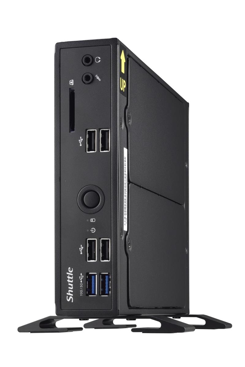 XPC slim (fanless) DS20U - Celeron 5205U - fanless - HDMI 2.0a DP VGA COM