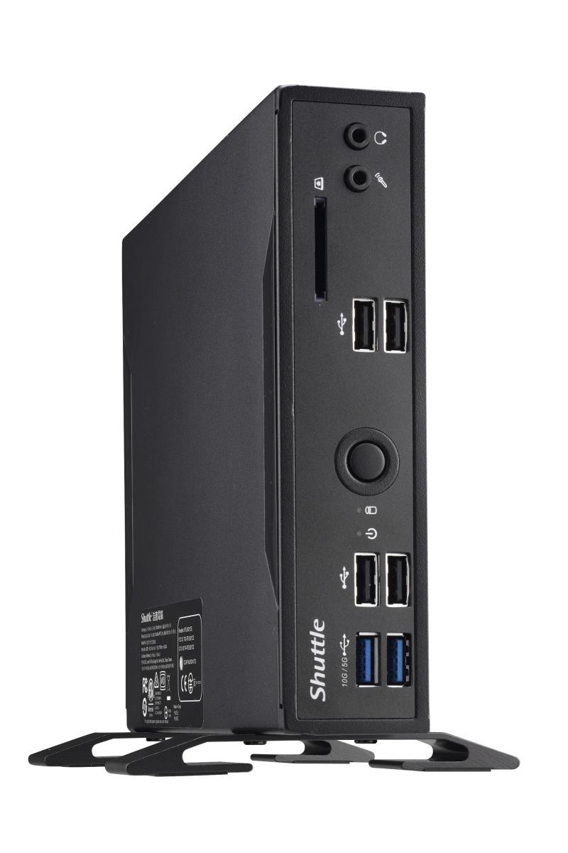 XPC slim (fanless) DS20U - Celeron 5205U - fanless - HDMI 2.0a DP VGA COM