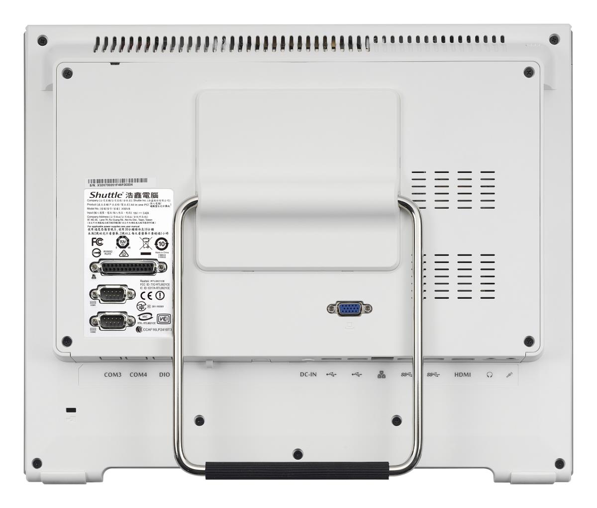 AIO POS X508 15.6in - Celeron 5205U 4GB Ram - 120GB SSD Inte white ohne OS
