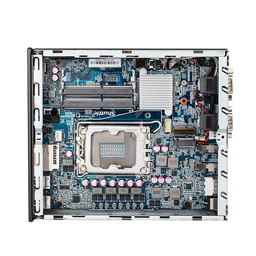 barebone XPC slim (with fan) DH670 - LGA1700 - 1L, H670, 2x HDMI, 2x DP, 2x LAN, 2x COM, Cardreader