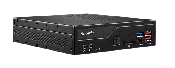 barebone XPC slim (with fan) DH670 - LGA1700 - 1L, H670, 2x HDMI, 2x DP, 2x LAN, 2x COM, Cardreader
