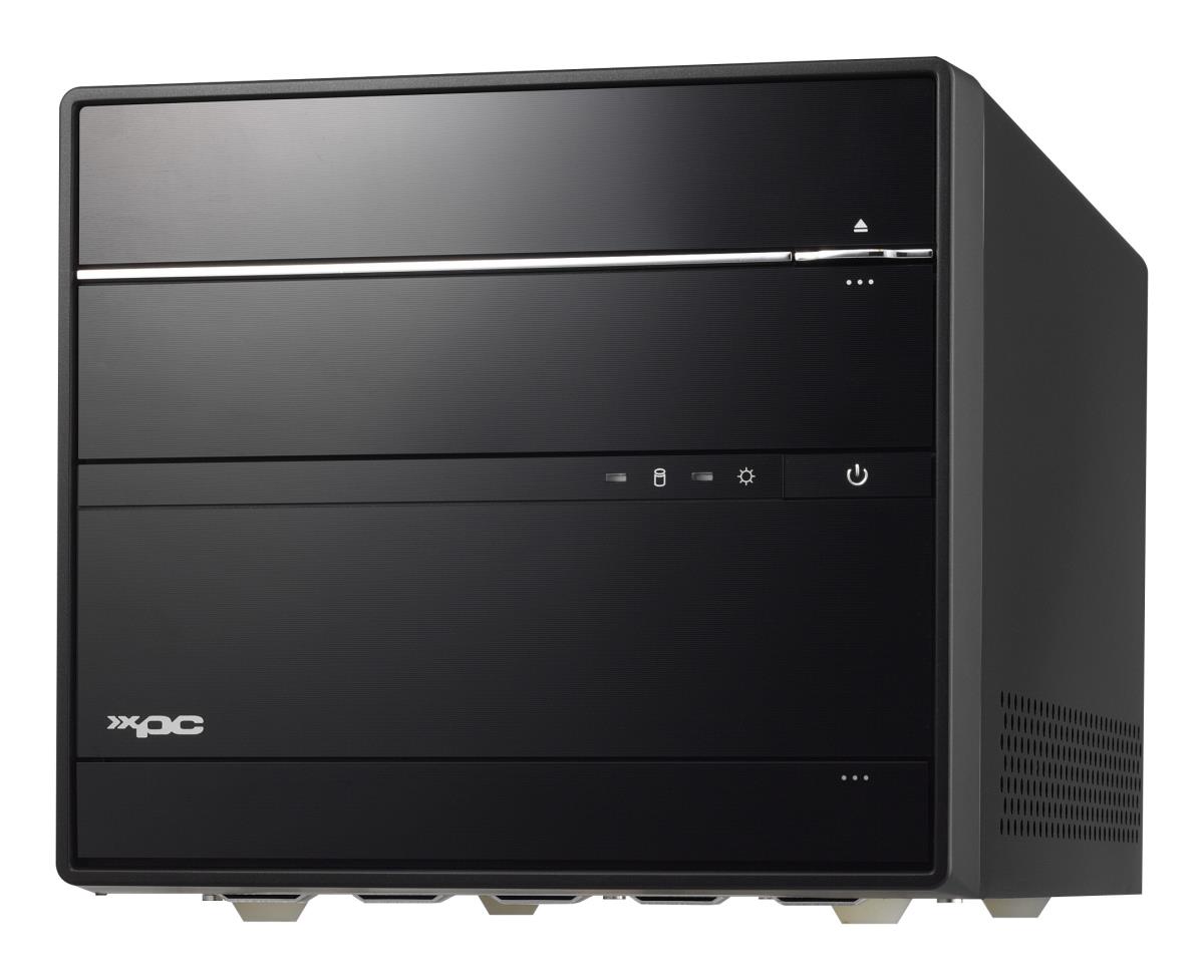 XPC cube Barebone SH570R6 Plus - S1200 Intel H570 1x Pci-e X16 1x Pci-e X4 2x M.2 2xDP 1xHDMI