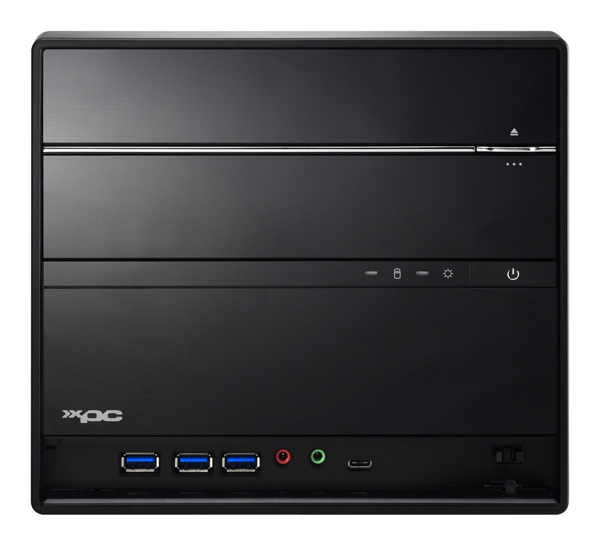 XPC cube Barebone SH570R6 Plus - S1200 Intel H570 1x Pci-e X16 1x Pci-e X4 2x M.2 2xDP 1xHDMI