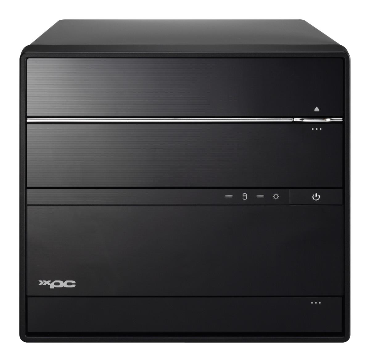 XPC cube Barebone SH570R6 Plus - S1200 Intel H570 1x Pci-e X16 1x Pci-e X4 2x M.2 2xDP 1xHDMI