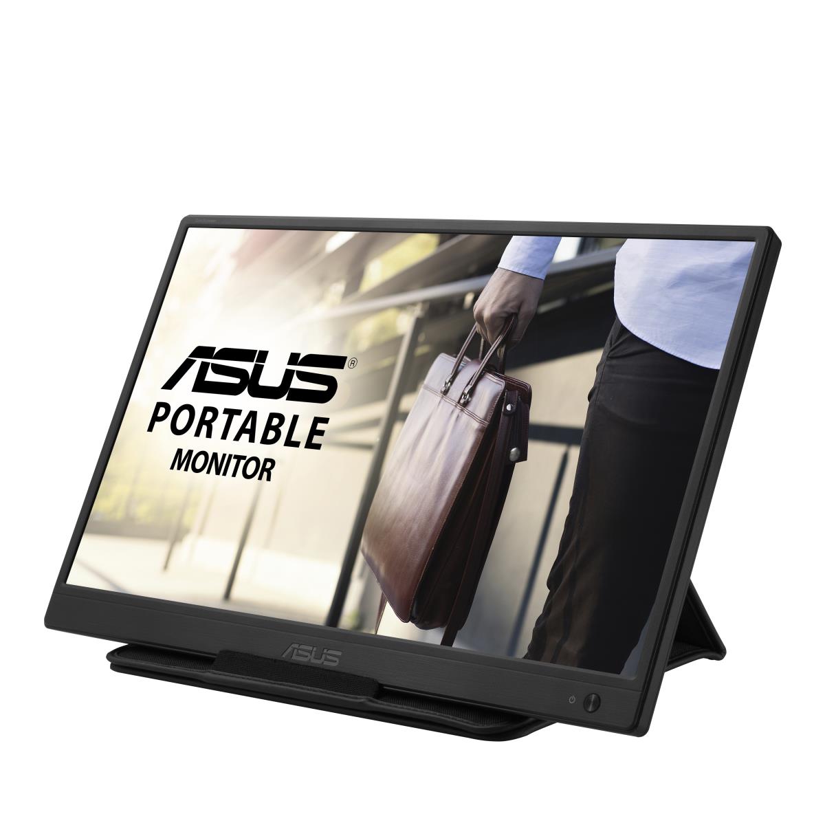 USB Monitor - ZenScreen MB165B - 16in - 1366x768 (WXGA) - Black/Grey