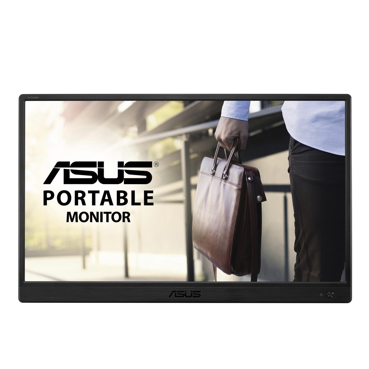 USB Monitor - ZenScreen MB165B - 16in - 1366x768 (WXGA) - Black/Grey