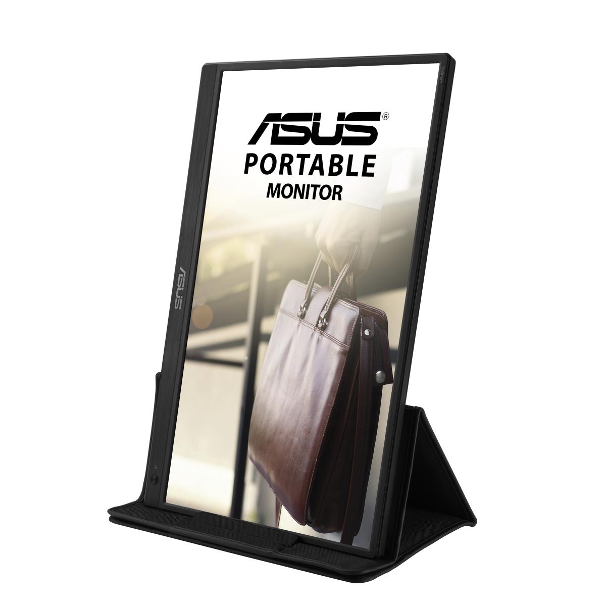 USB Monitor - ZenScreen MB165B - 16in - 1366x768 (WXGA) - Black/Grey