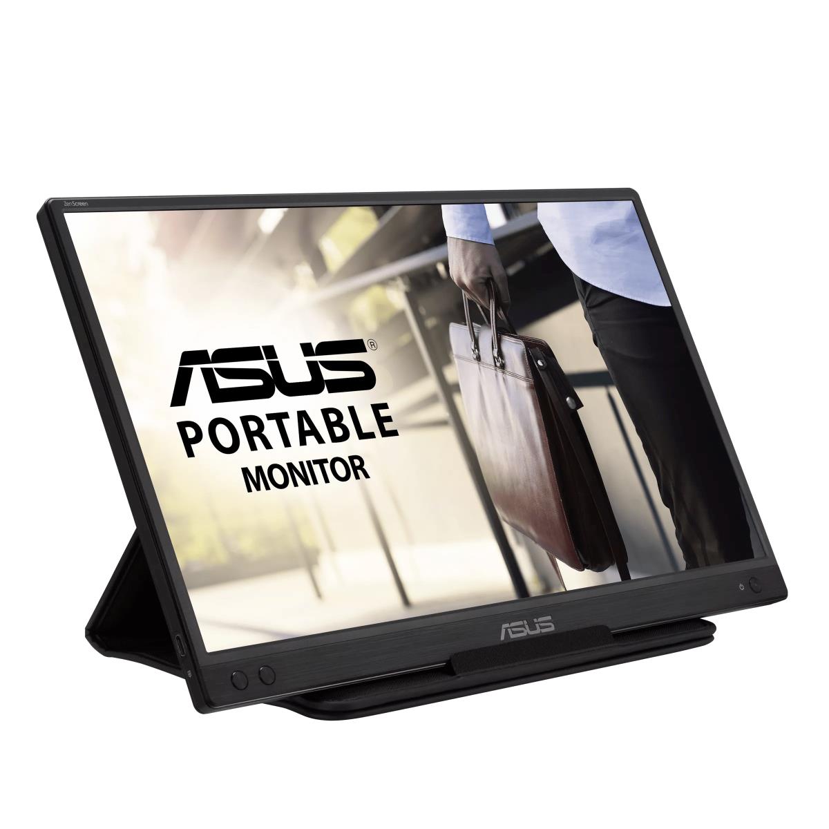 Portable USB-c Monitor - Zenscreen Mb166c - 16in - 1920x1080 (fhd) - Black
