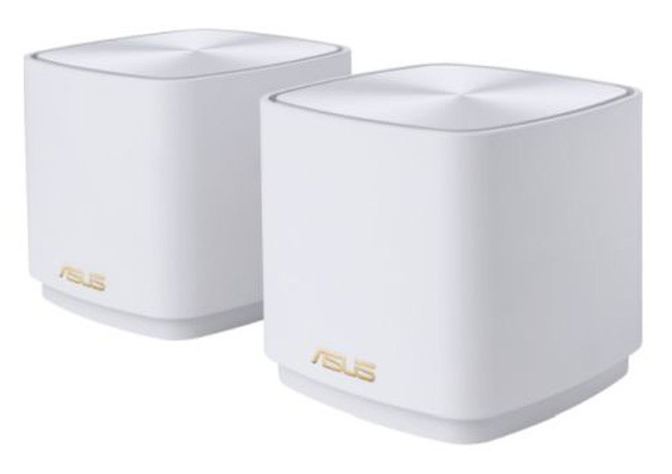 ZenWi-Fi AX Mini (XD4) Wi-Fi 6 Router System White - 2 Pack