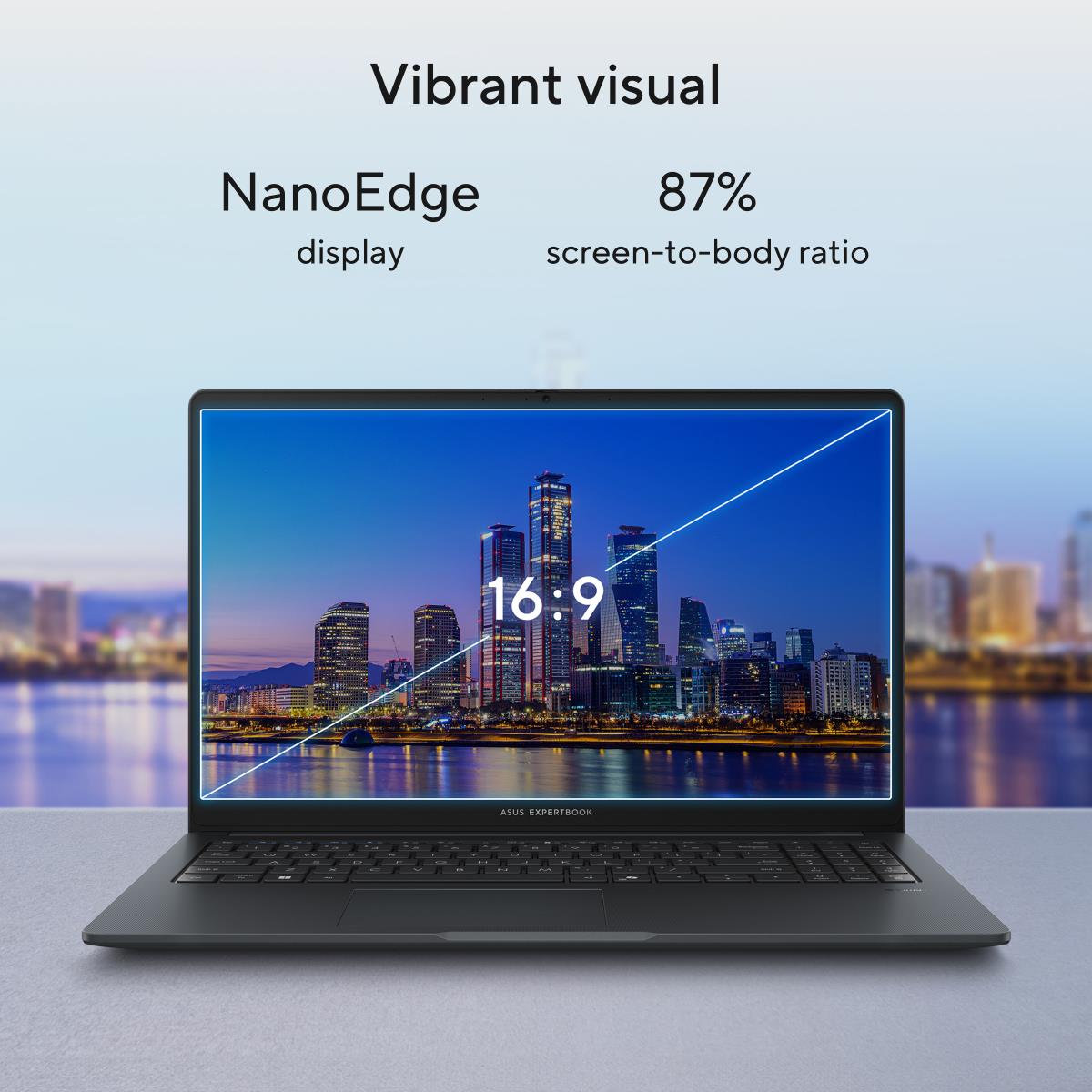 ExpertBook B1 B1503CVA-S72075X - 15.6n - i7 1355H - 16GB Ram - 512GB SSD - Win11 Pro - Azerty Belgian