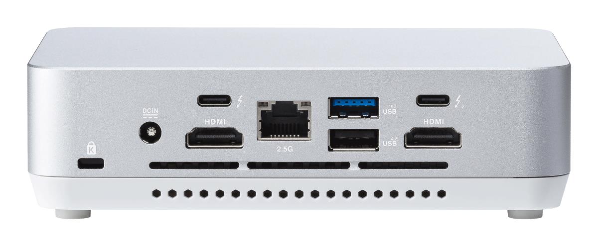 Barebone Mini PC NUC 14 Pro+ KIT RNUC14RVSU500002I - Core Ultra 5 125H - 0 GB - no HDD - White