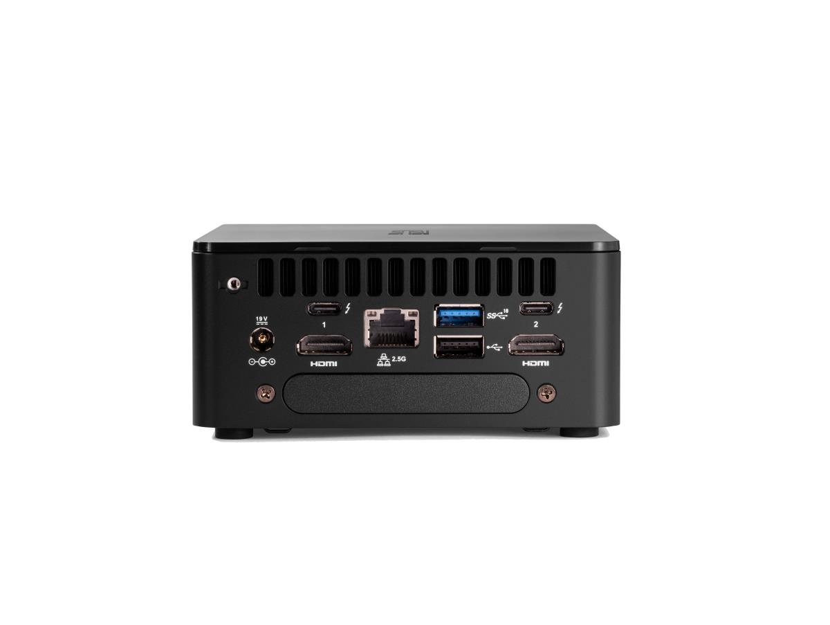 Barebone Mini PC NUC 12 Pro Kit RNUC12WSHI300002I - Core i3 1220P - 0 GB - no HDD - Black