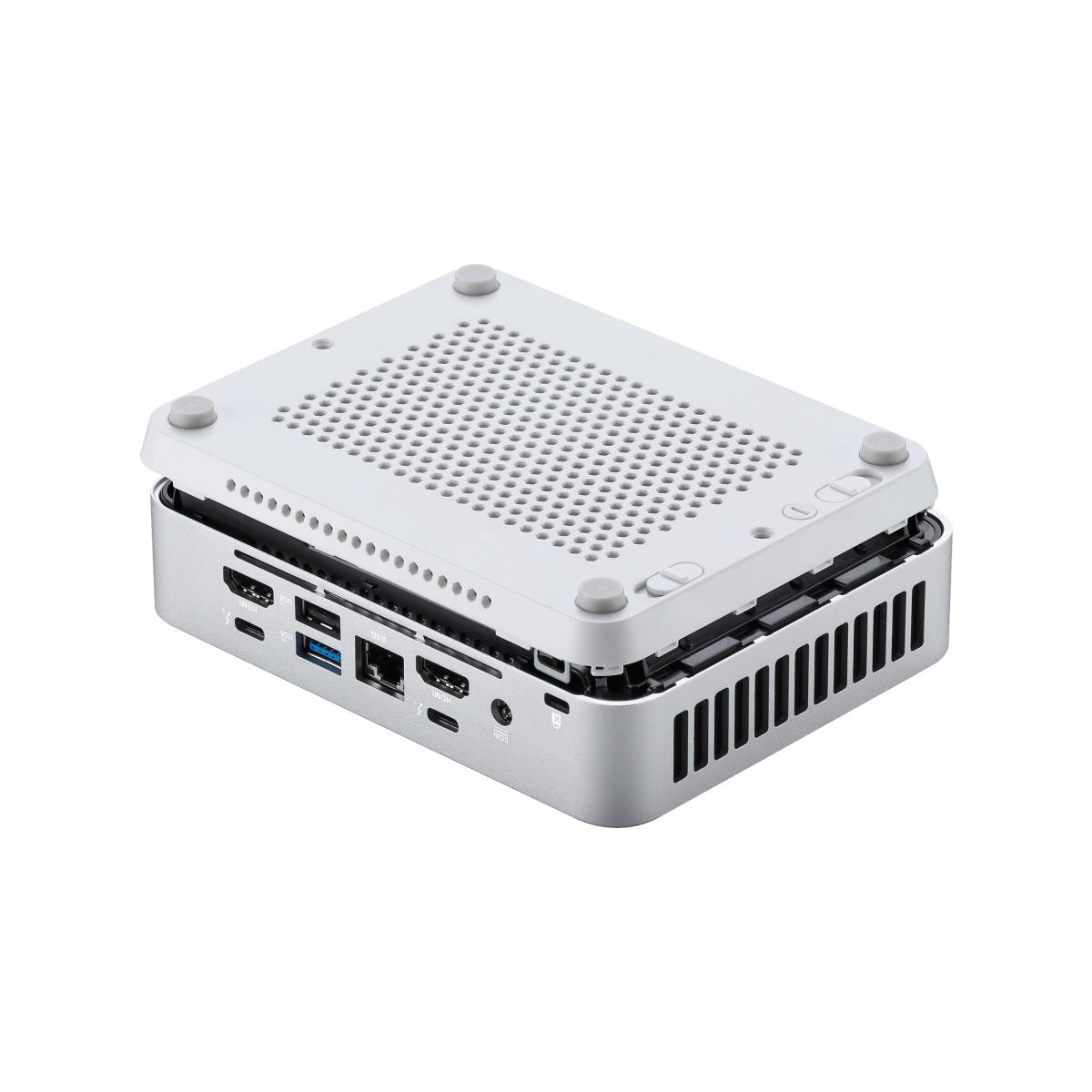 Barebone Mini PC NUC 14 Pro+ RNUC14RVSU500000I - Core Ultra 5 125H - 0 GB - no HDD - Silver
