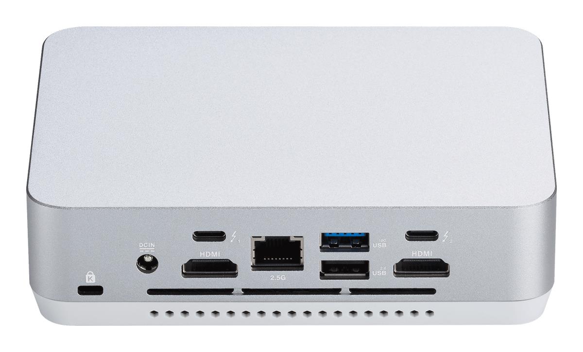 Barebone Mini PC NUC 14 Pro+ Kit RNUC14RVSU700002I - Core Ultra 7 155H - 0 GB - no HDD - Silver