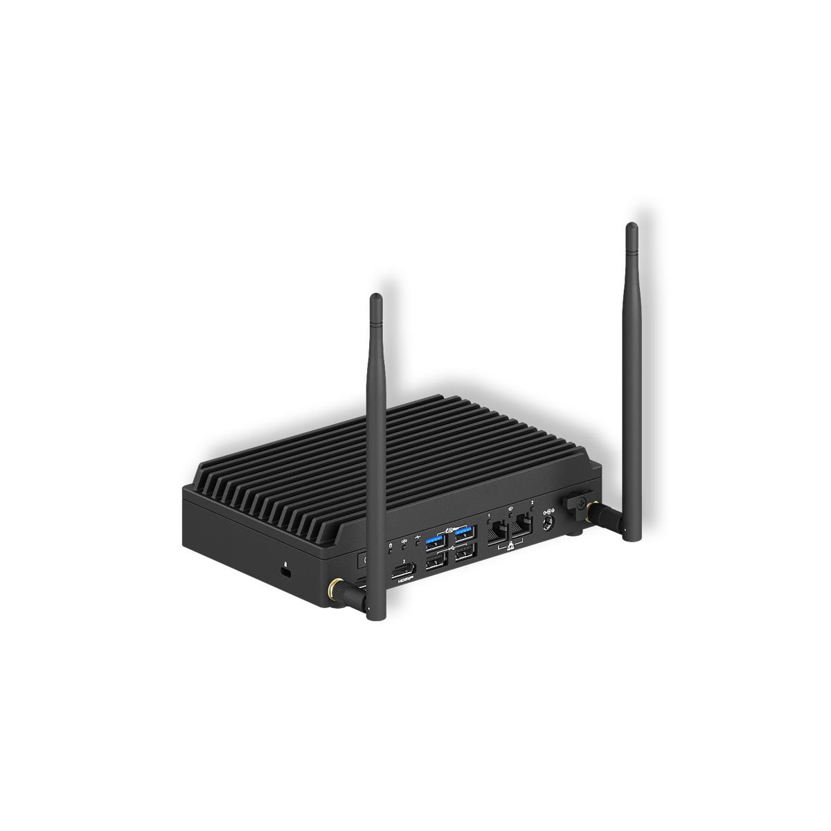 Barebone Mini PC NUC 13 Rugged Tall BNUC13BRFA400B02I - Atom x7 x7425E - 0 GB - SSD 64GB - Black