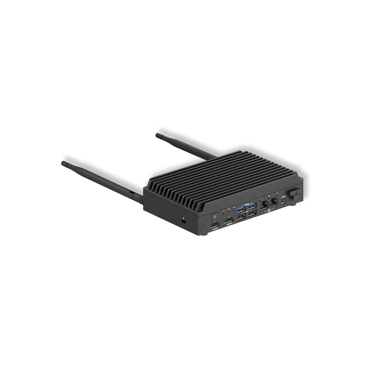 Barebone Mini PC NUC 13 Rugged Tall BNUC13BRFA400B02I - Atom x7 x7425E - 0 GB - SSD 64GB - Black
