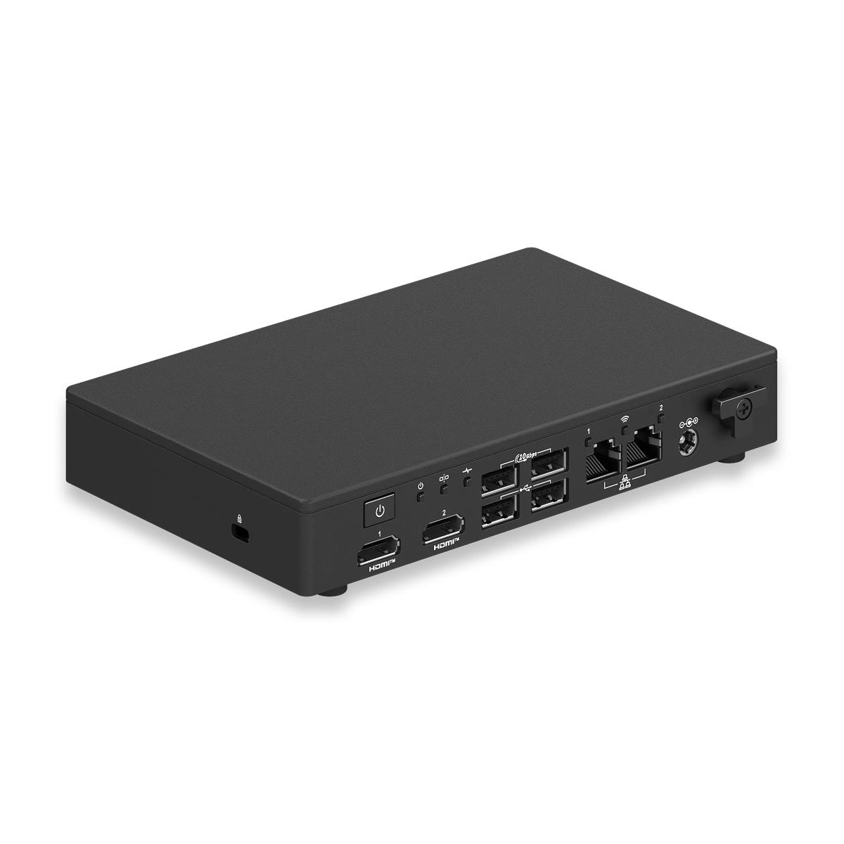 Barebone Mini PC NUC 13 Rugged BNUC13BRKP200B00I - 0 GB - SSD 64GB - Black
