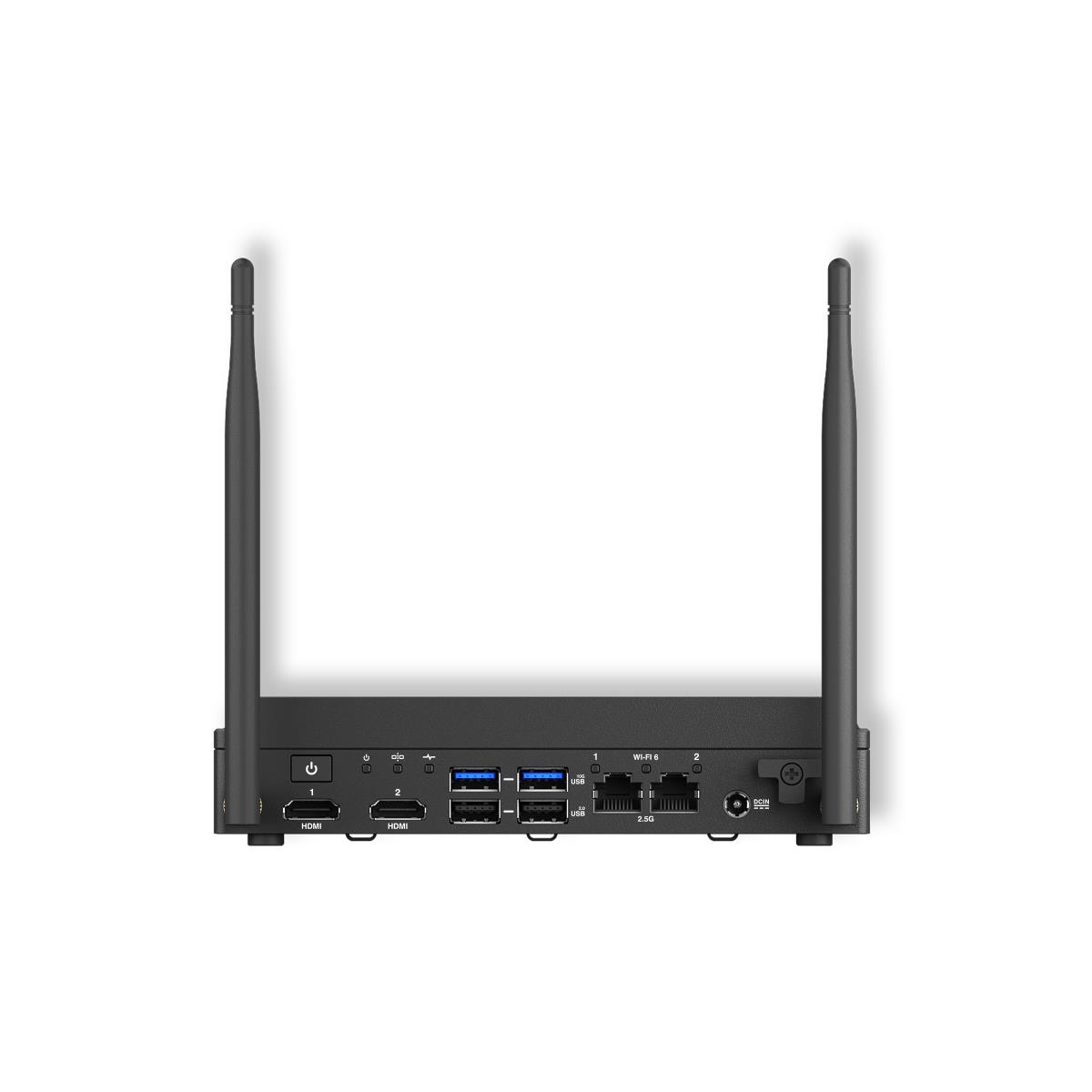Barebone Mini PC NUC 13 Rugged Tall BNUC13BRFA200B00I - Atom x7 x7211E - 0 GB - SSD 64GB - Black