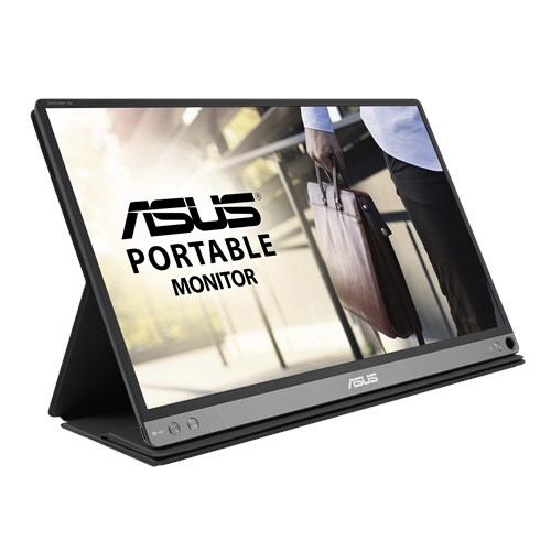 Portable USB-C Monitor - ZenScreen GO MB16AP - 16in - 1920x1080 (FHD) - Dark Grey